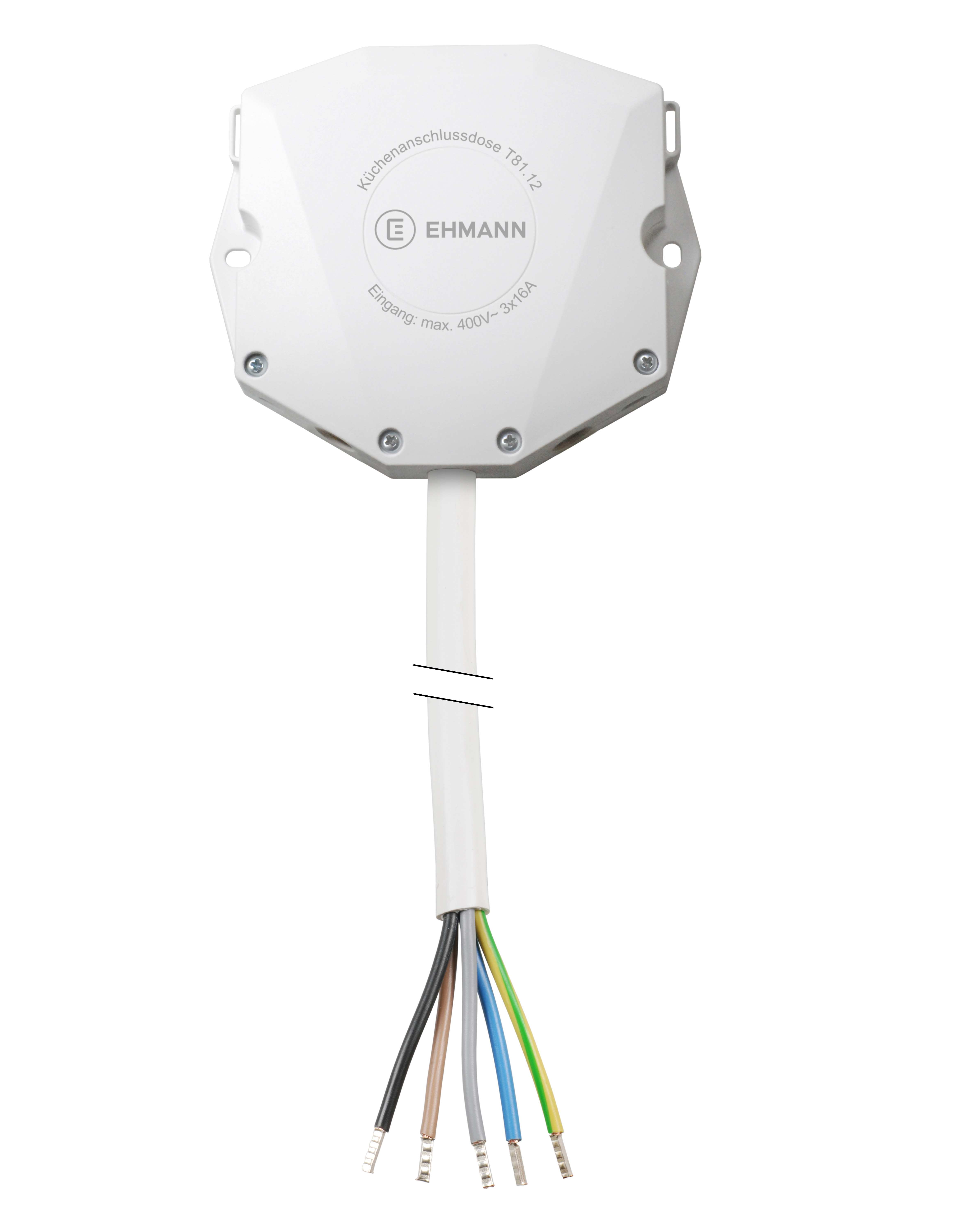 Küchenanschlussdose Comfort T81.12