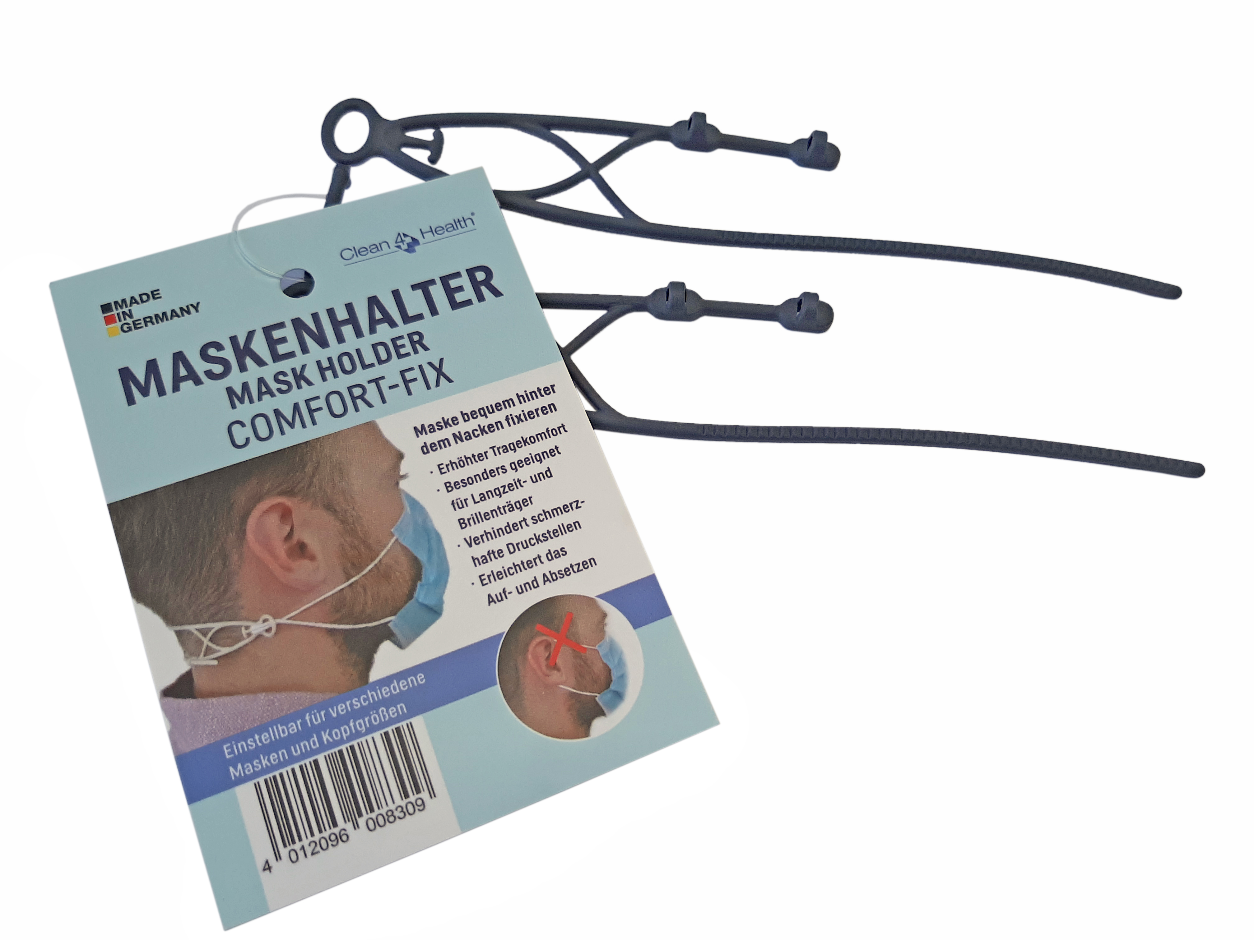 Maskenhalter Comfort-Fix anthrazit (1 St.)