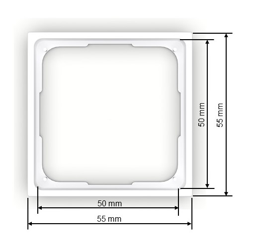 Zwischenrahmen 55x55mm